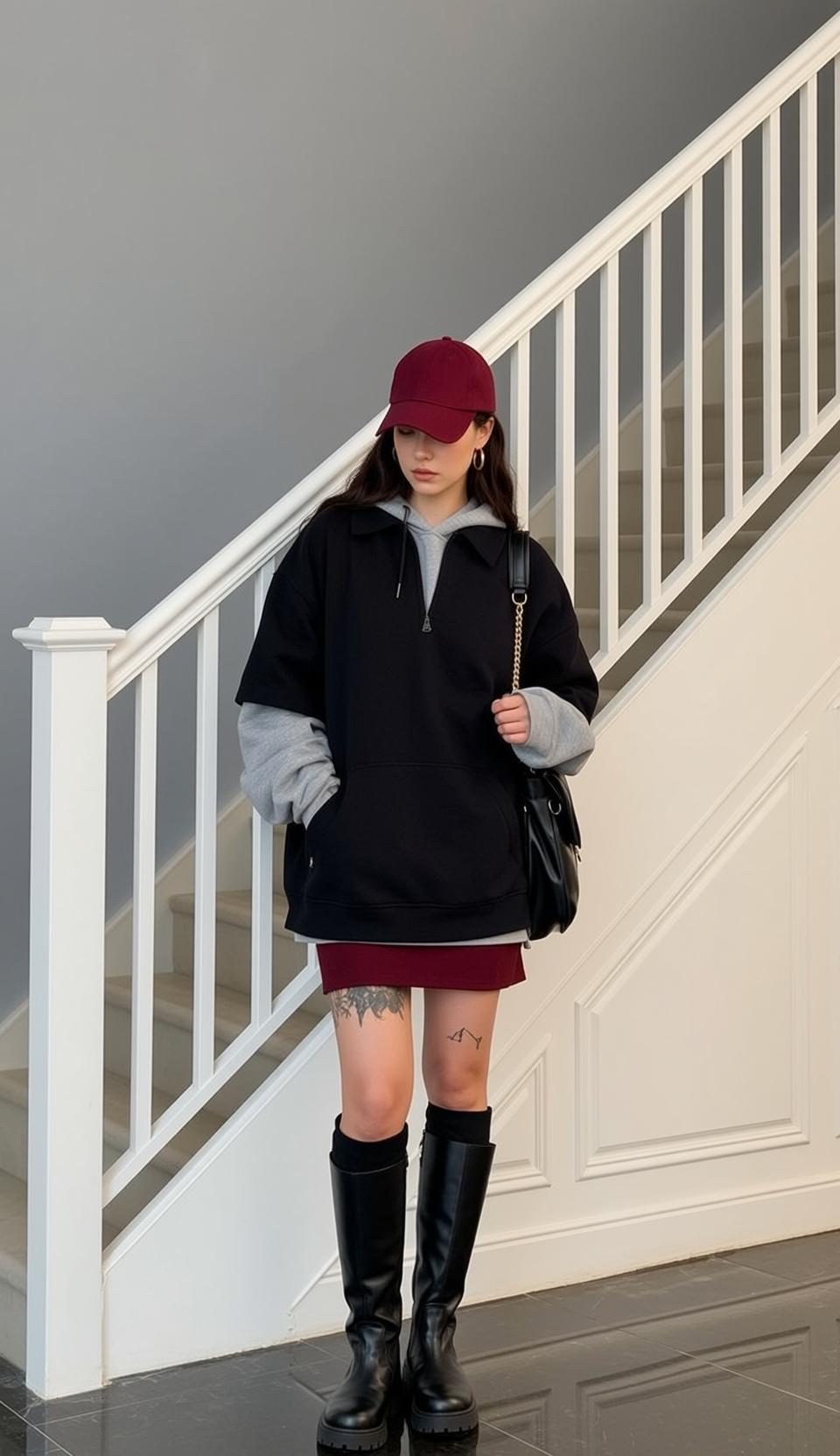 Casual Young Long Dark Wavy Fair Black