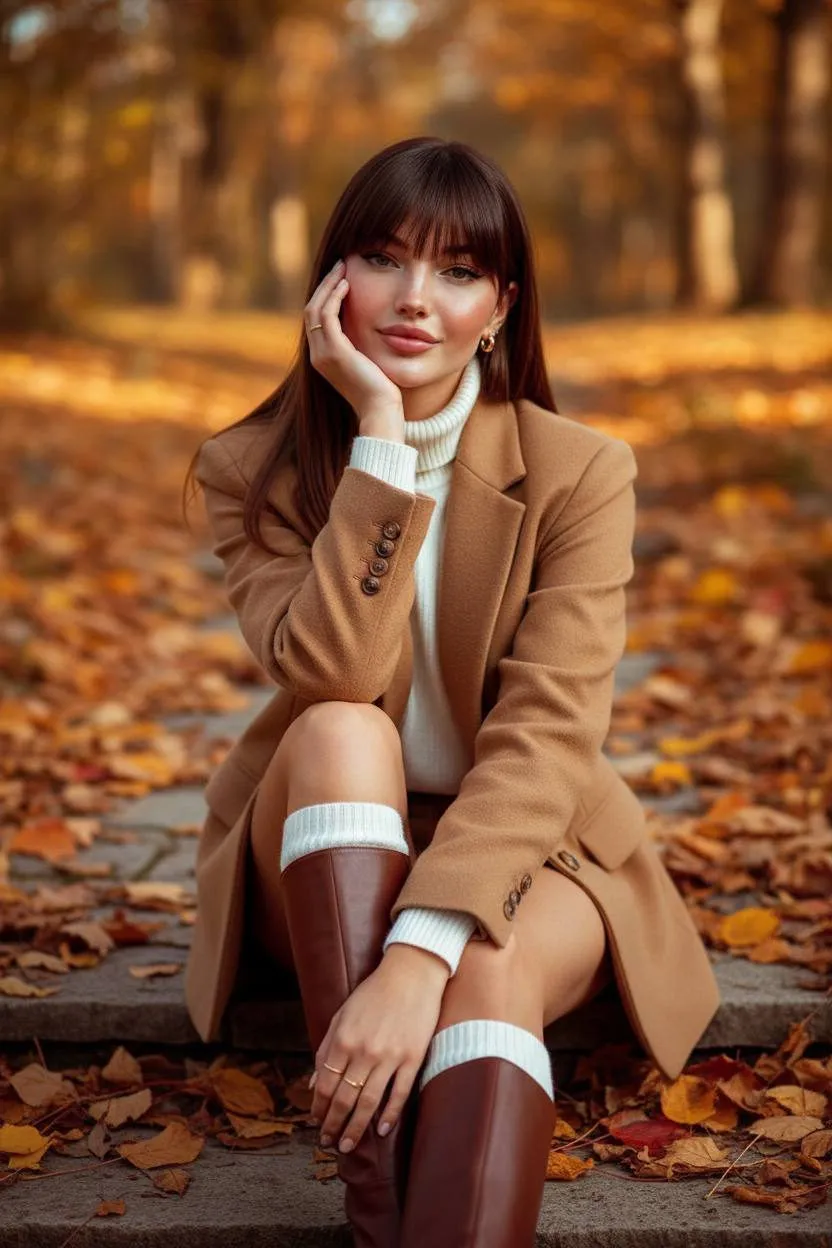 Earrings And Rings In A Portrait