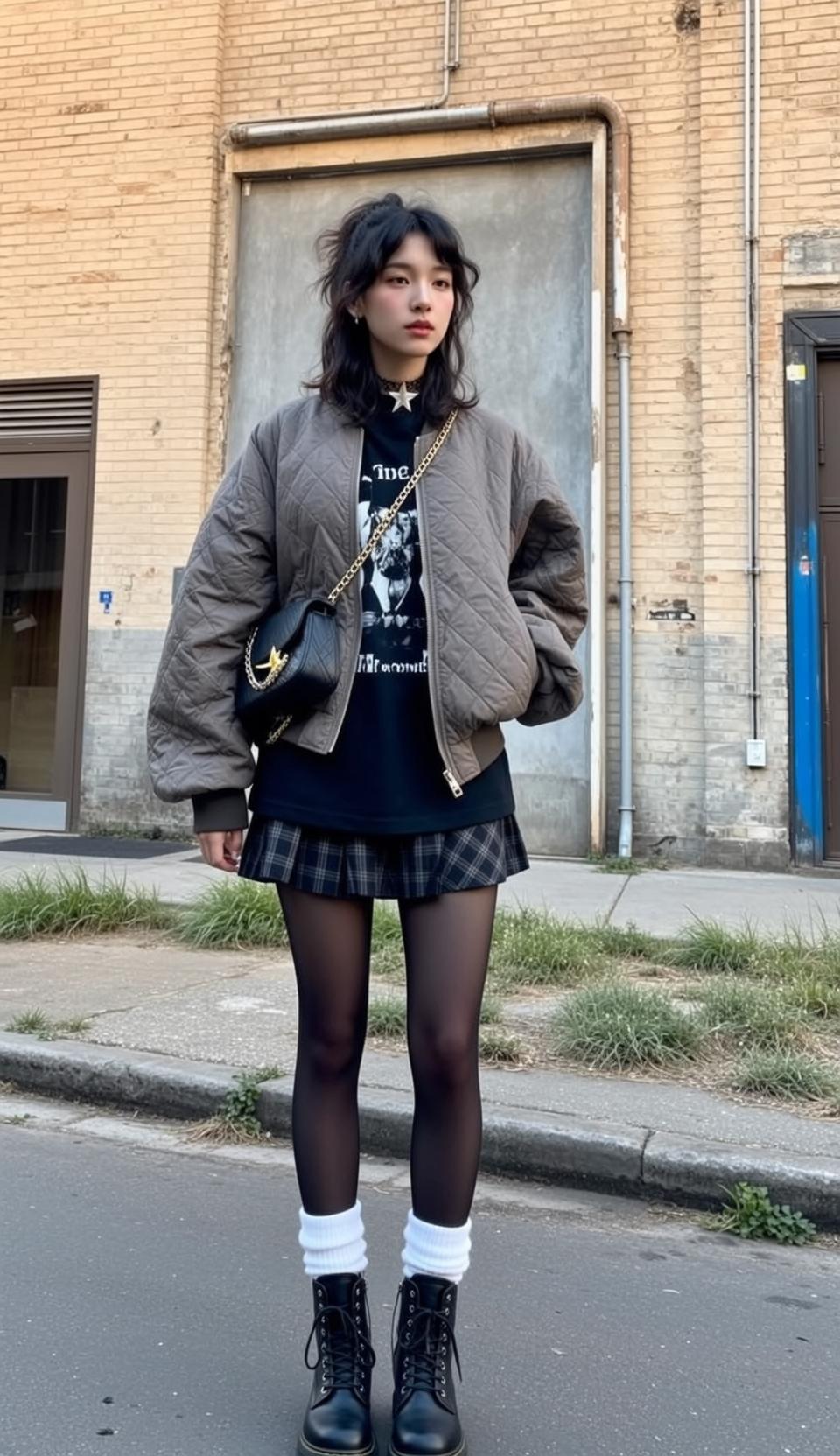 Casual Young Dark Messy Shoulder-length Fair Black