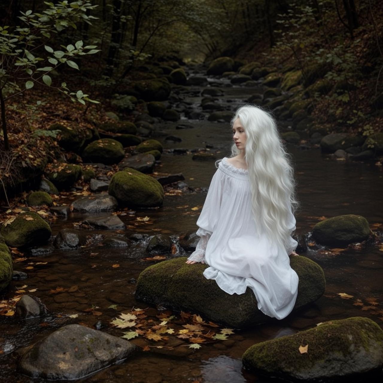 White Hair Forest Stream