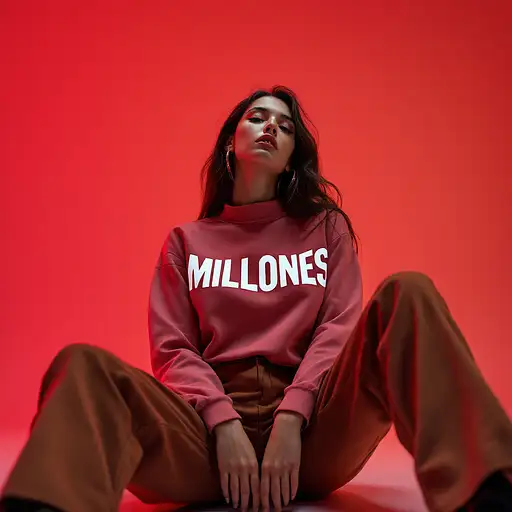 Cinematic Studio Fashion Shot