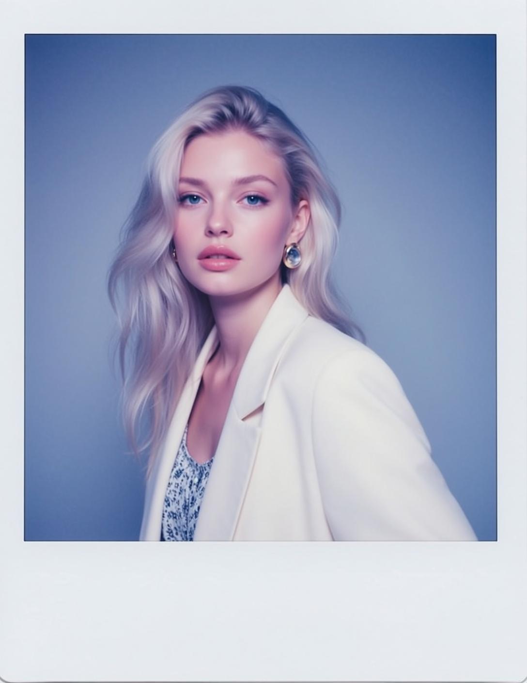 Blue Blazer Studio Portrait