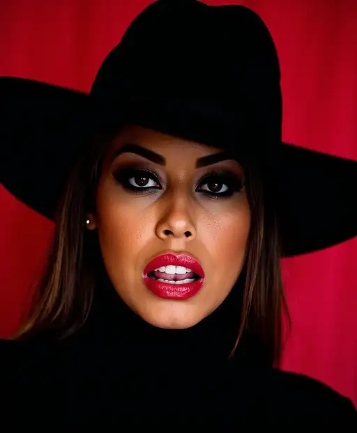 Latina Close-up Portrait
