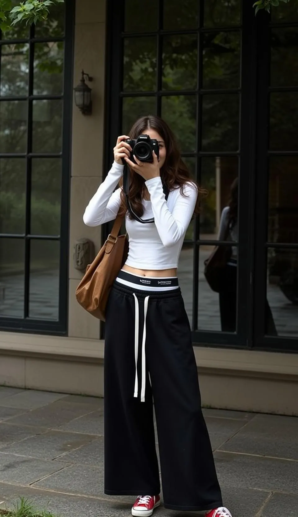 Camera Face Windowed Building Look