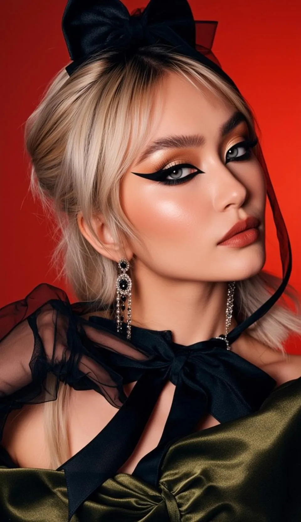 Makeup And Lash Extensions In A Portrait