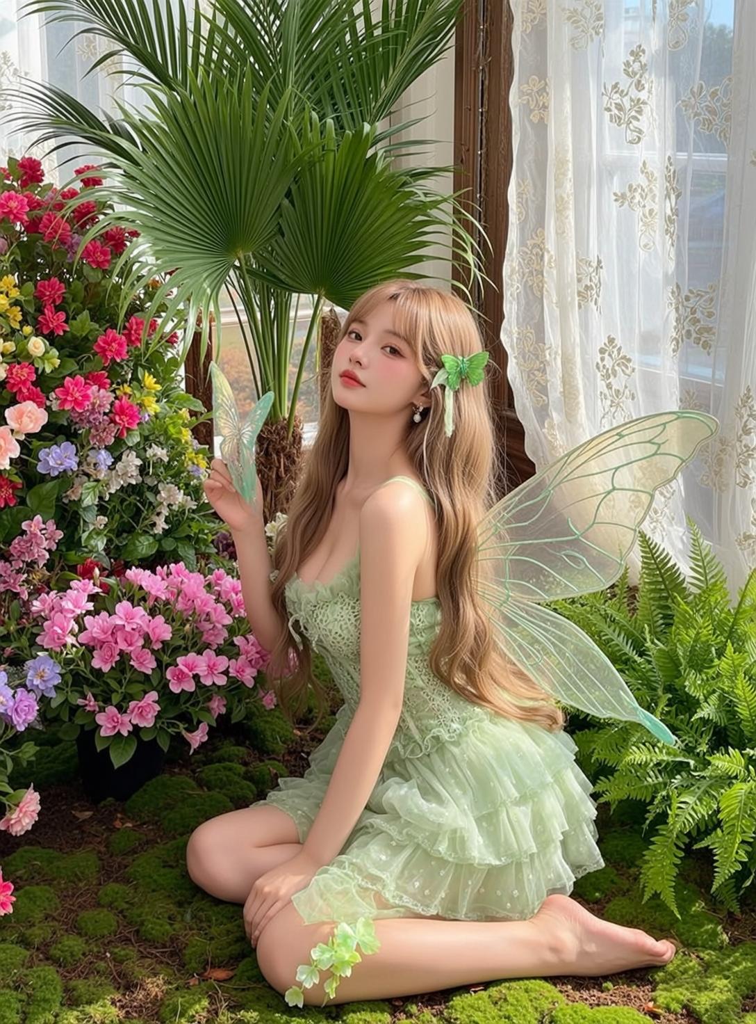 Mint Fairy Dress Greenhouse