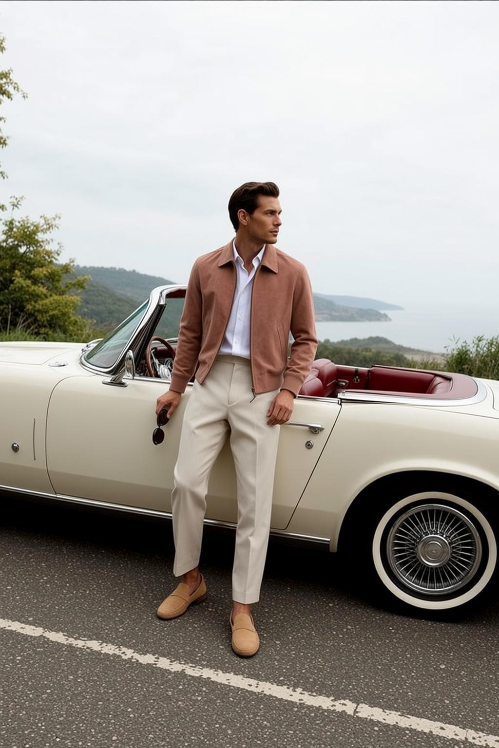 Coastal Road Car Lean