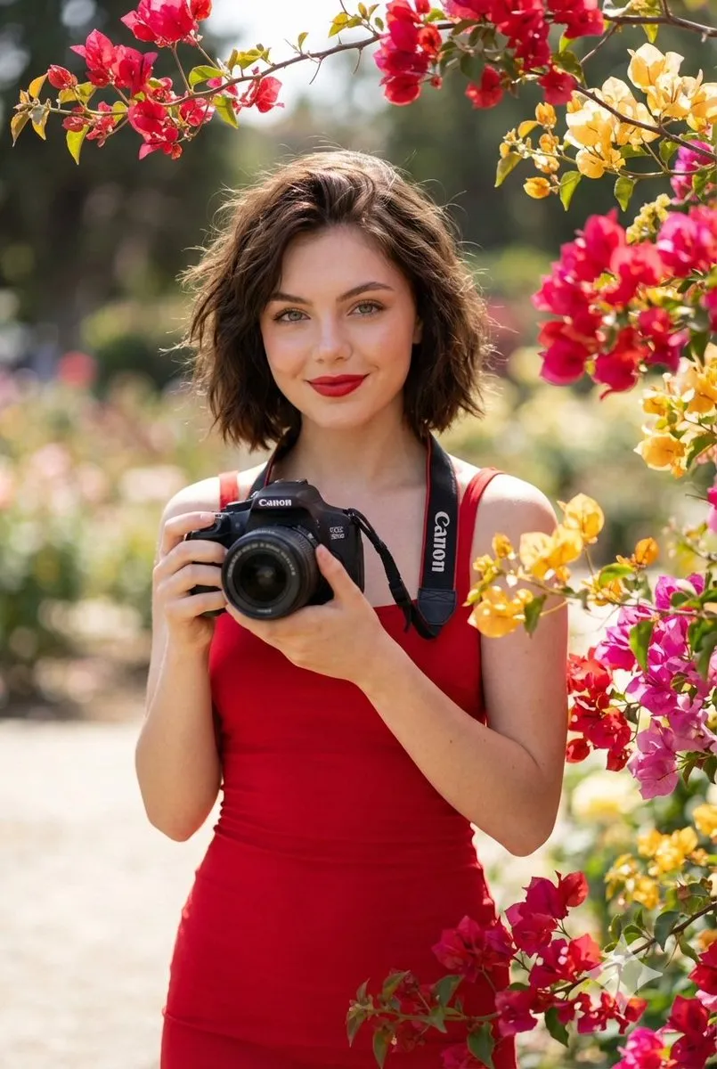 Makeup With A Red Dress