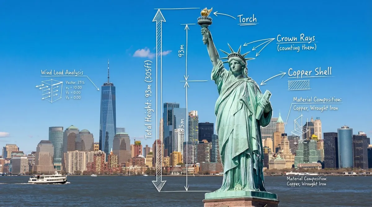 Engineering Marvel: The Statue of Liberty Unveiled