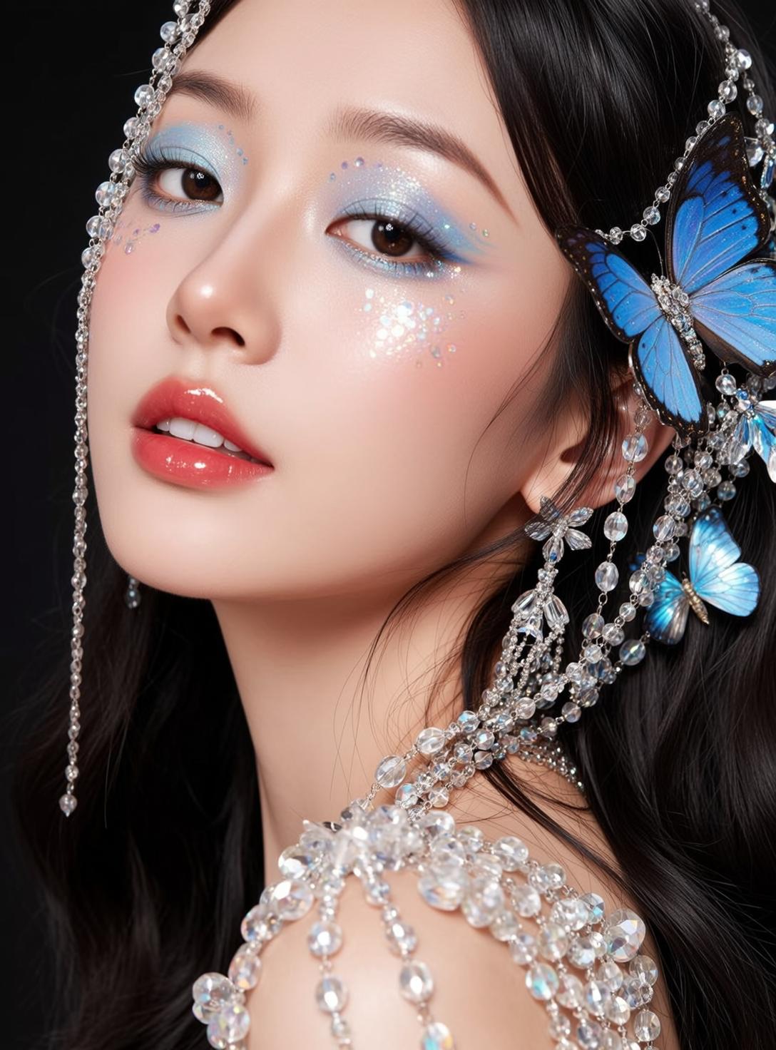 Butterfly Crystal Studio Glam
