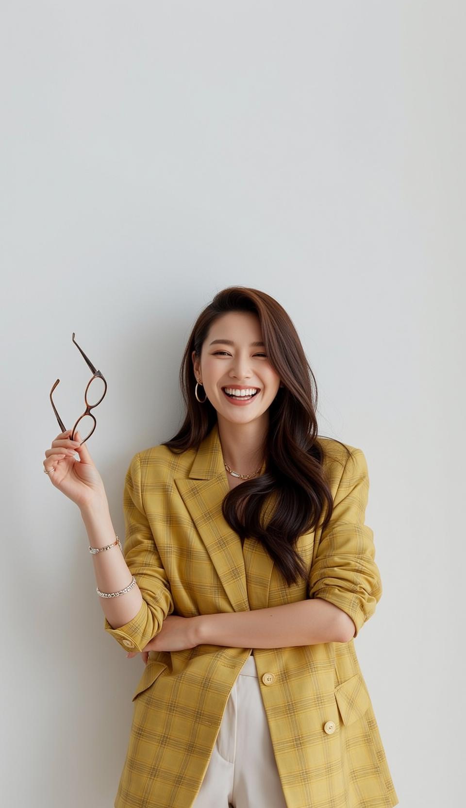 Luxury Young Long Wavy Dark Brown Fair