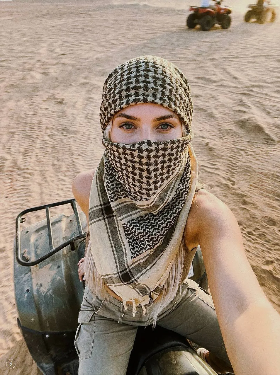 Raw Desert Quad Selfie