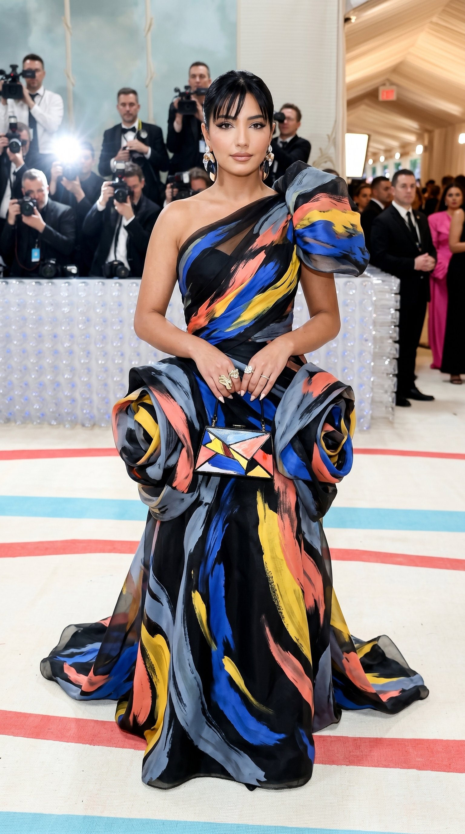 Avant Garde Couture Gown Met Gala Art Installation