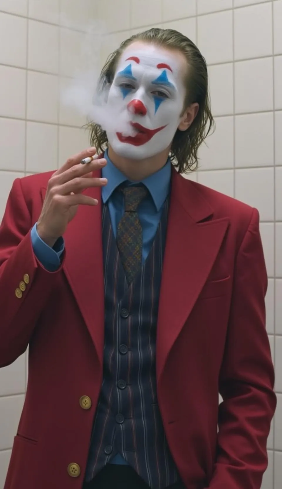 Makeup In A Bathroom