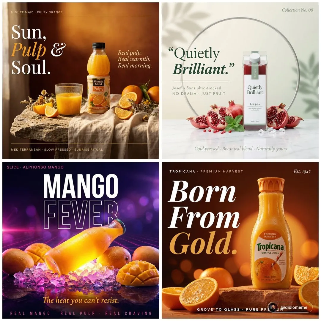 Minute Maid Pulpy Bottle Coastal Stone Amber Glow