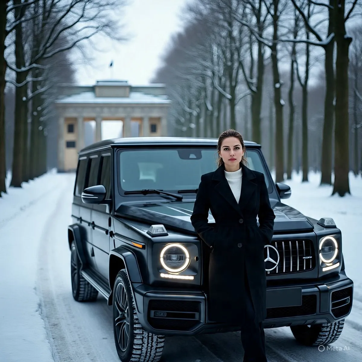 Elegance on Ice: Power in a Winter Wonderland