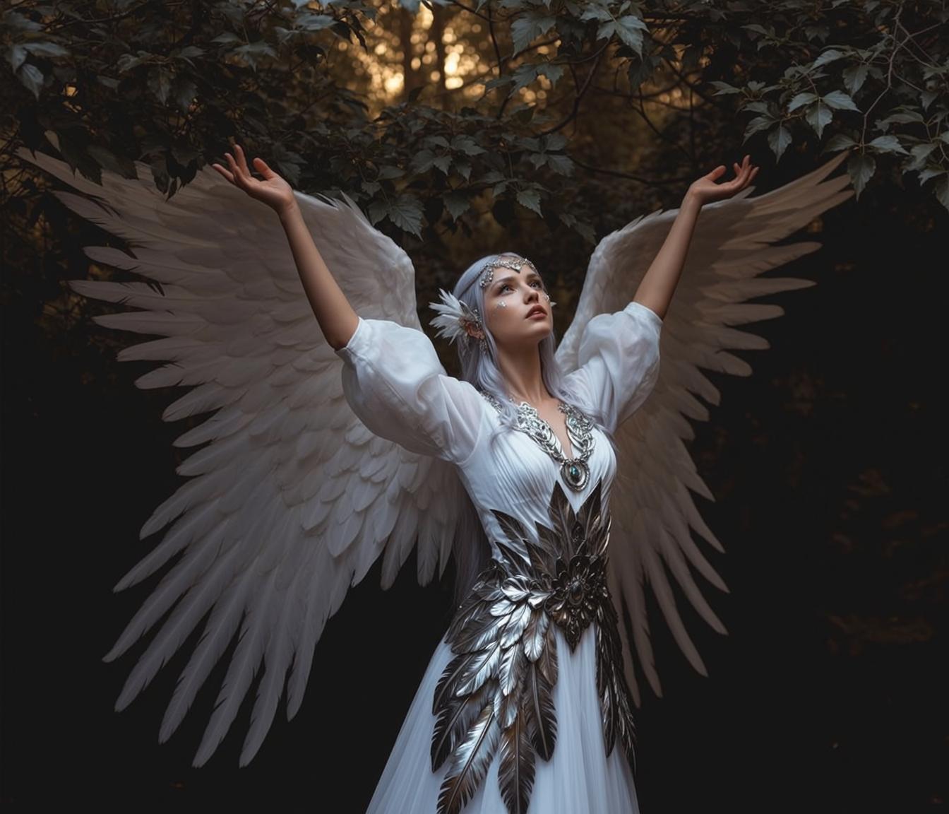 Ethereal Recreate This Scene Prompt Description Angelic
