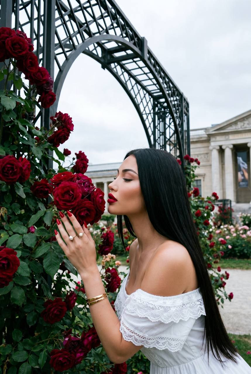 Formal Public Rose Garden