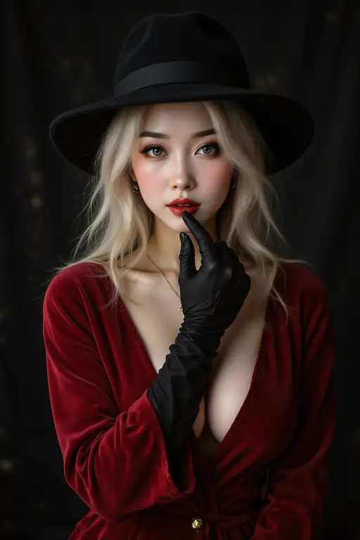 Captivating Hollywood Glamour