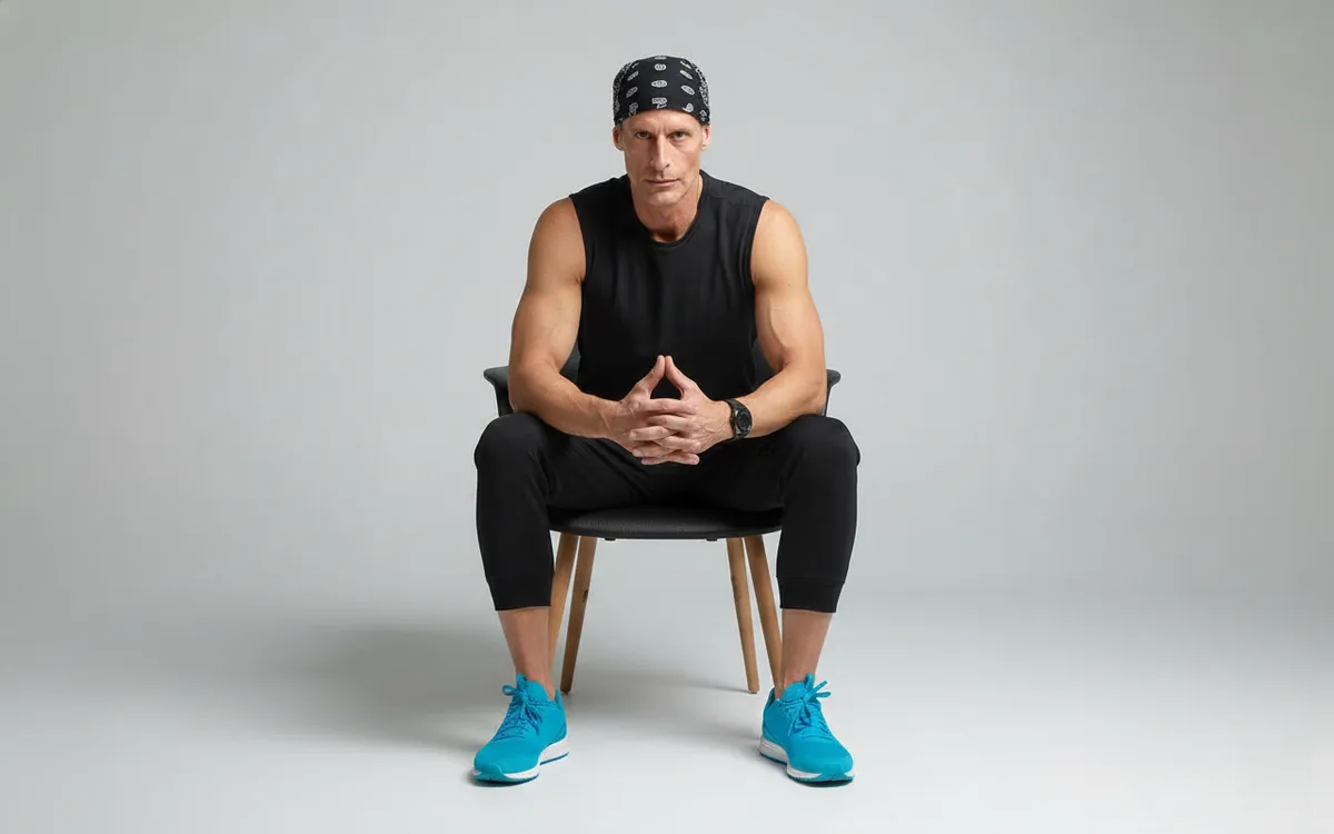 Confident Man In Athletic Wear Portrait