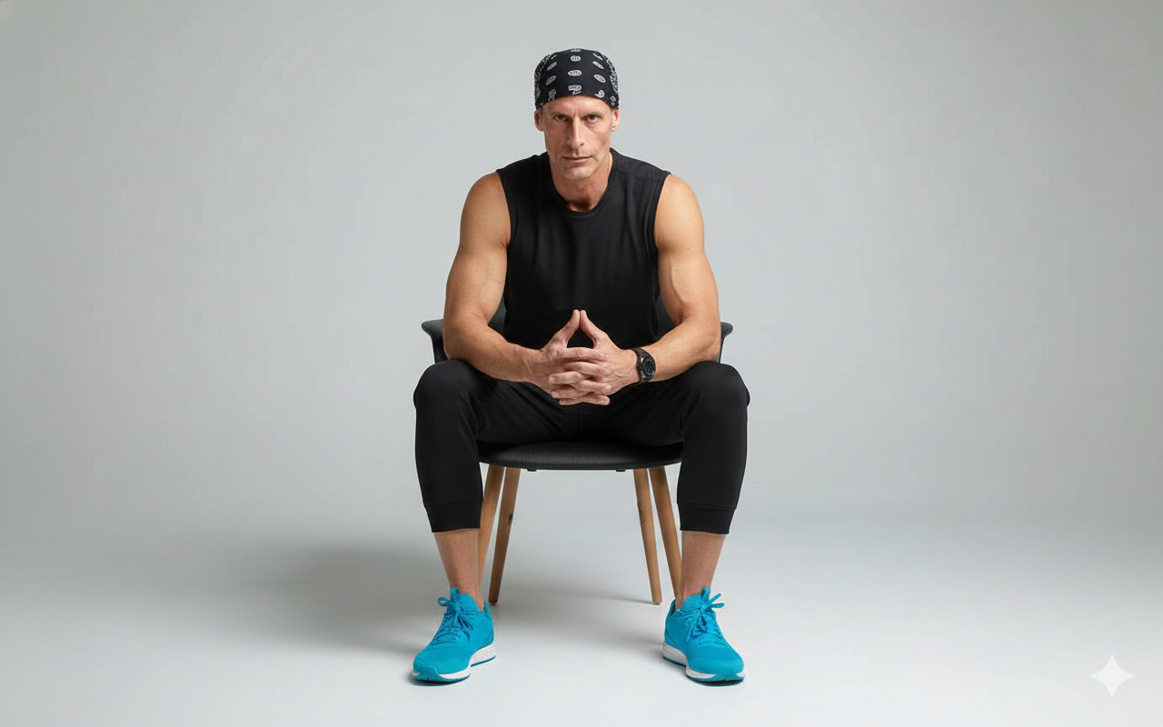 Confident Man In Athletic Wear Portrait