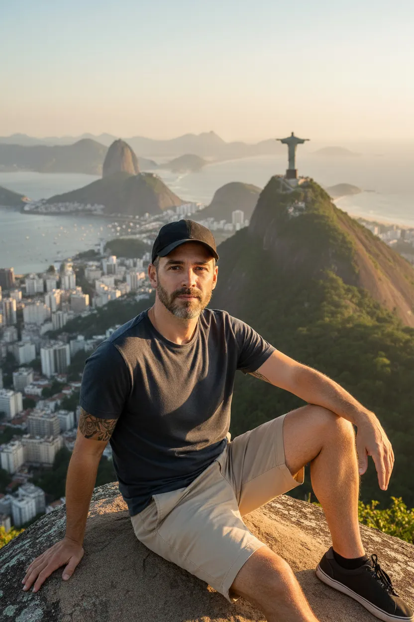 Man In Rio Ultra Realistic