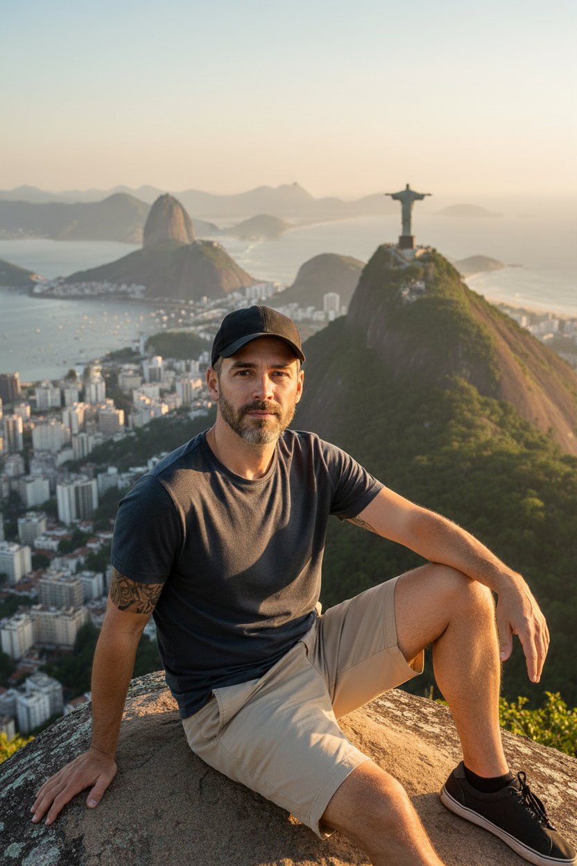 Man In Rio Ultra Realistic
