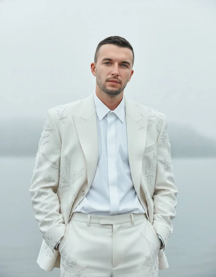 Hyperrealistic Business Suit