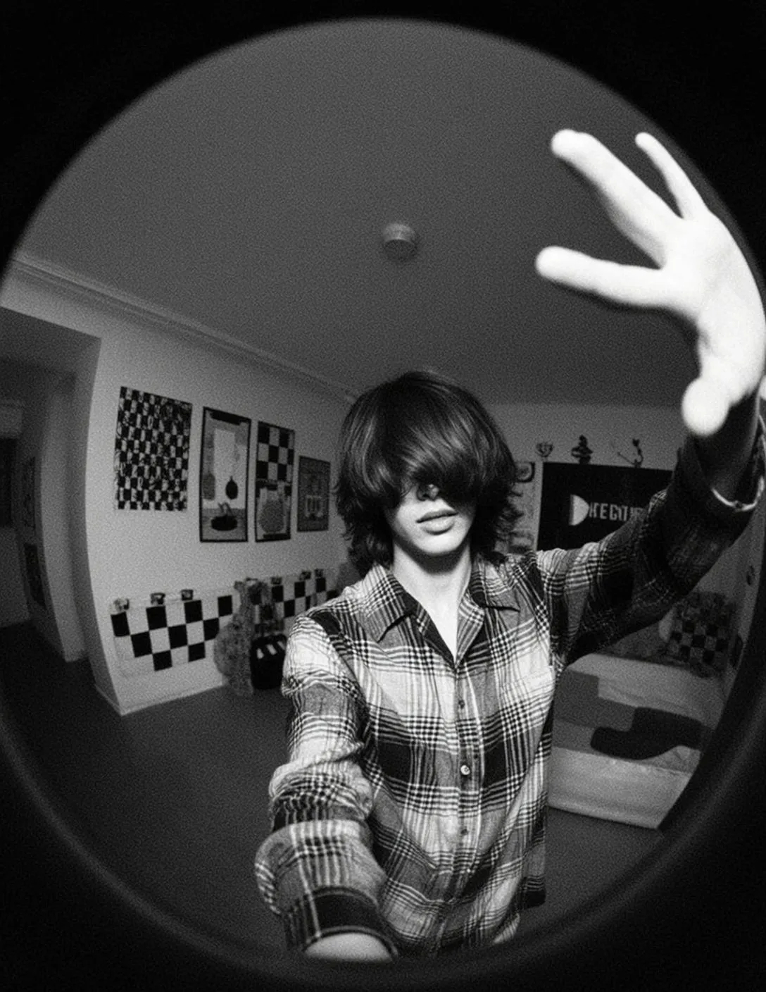 Plaid Shirt Bedroom Reach