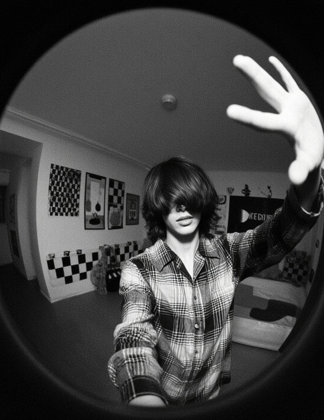 Plaid Shirt Bedroom Reach