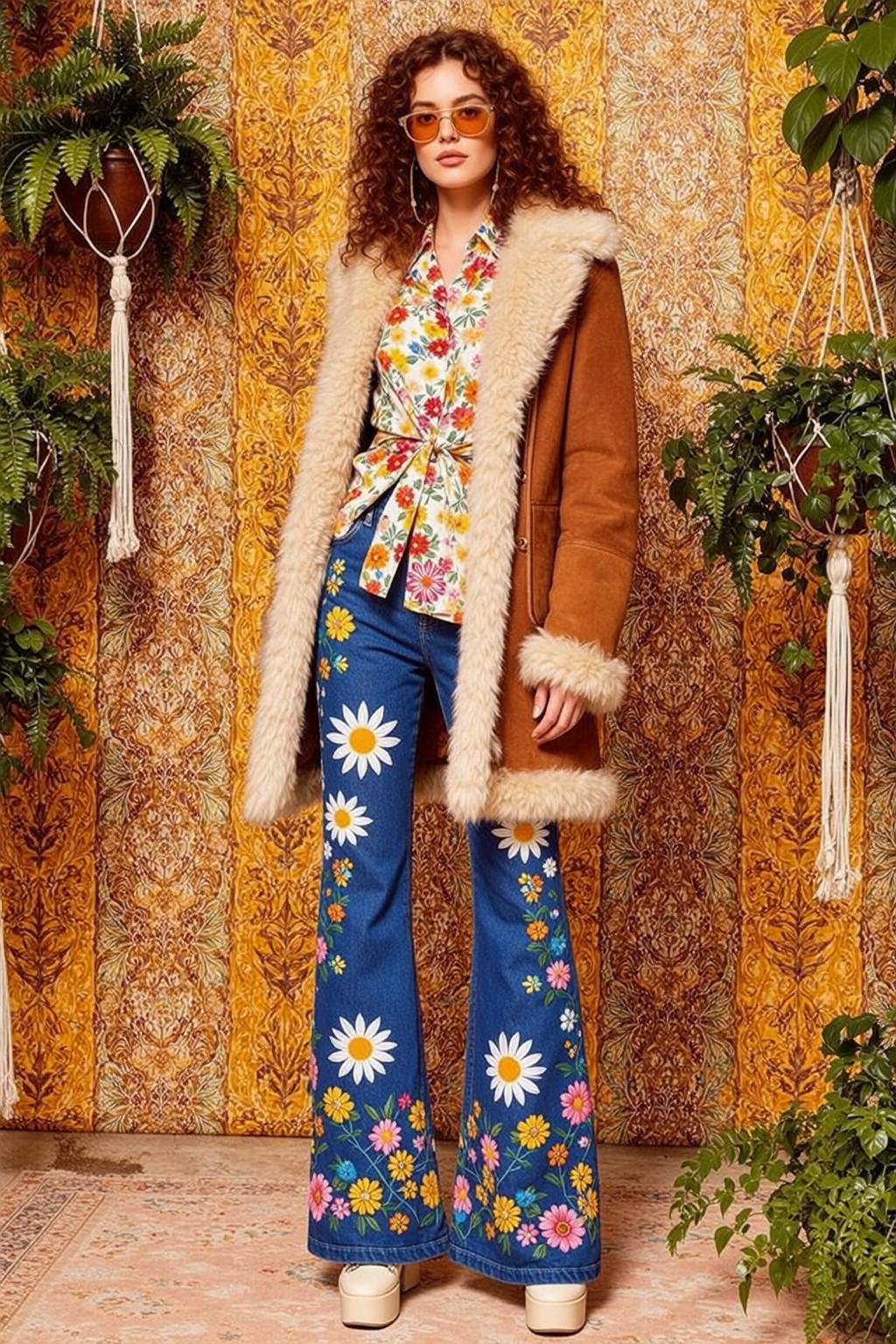 Indie Young Curly Brown Hair Fair Skin