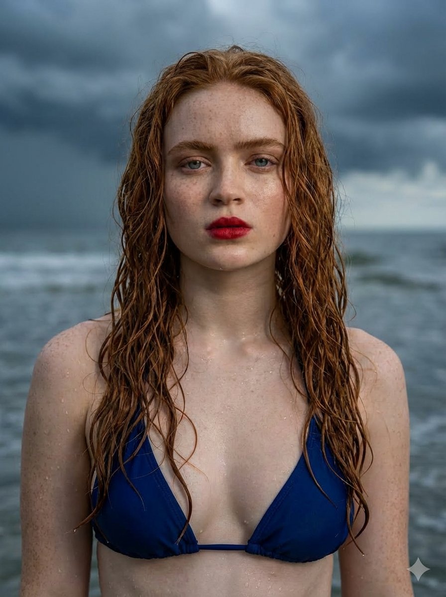 Stormy Ocean Portrait