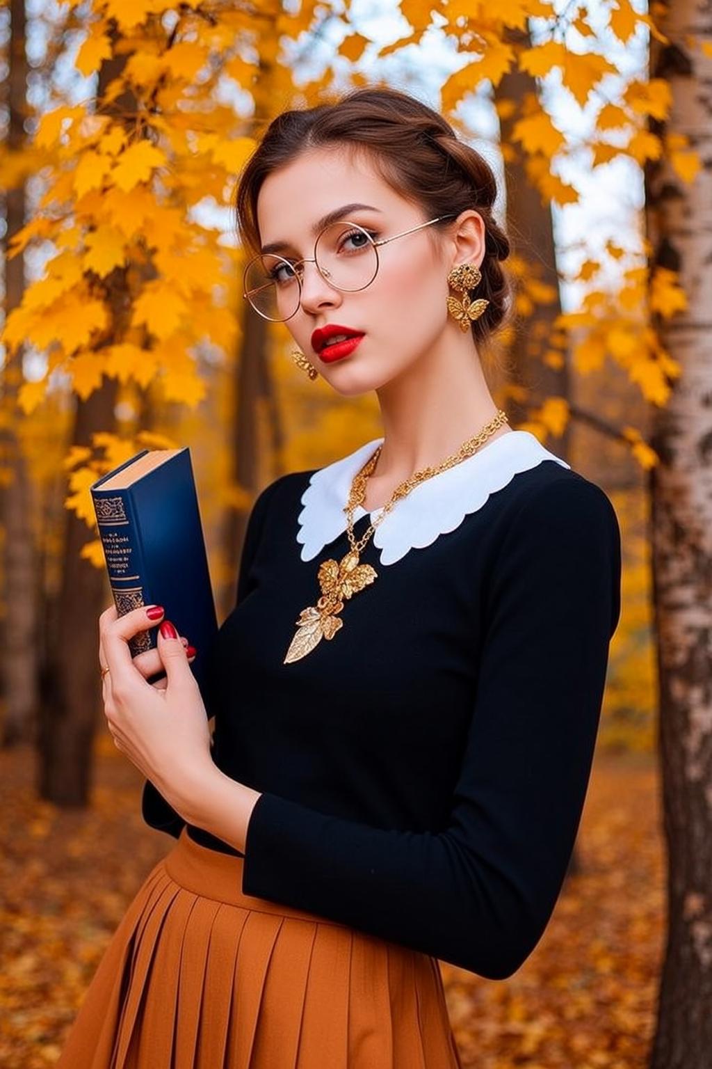 Autumn Young Dark Brown Braided Updo Fair