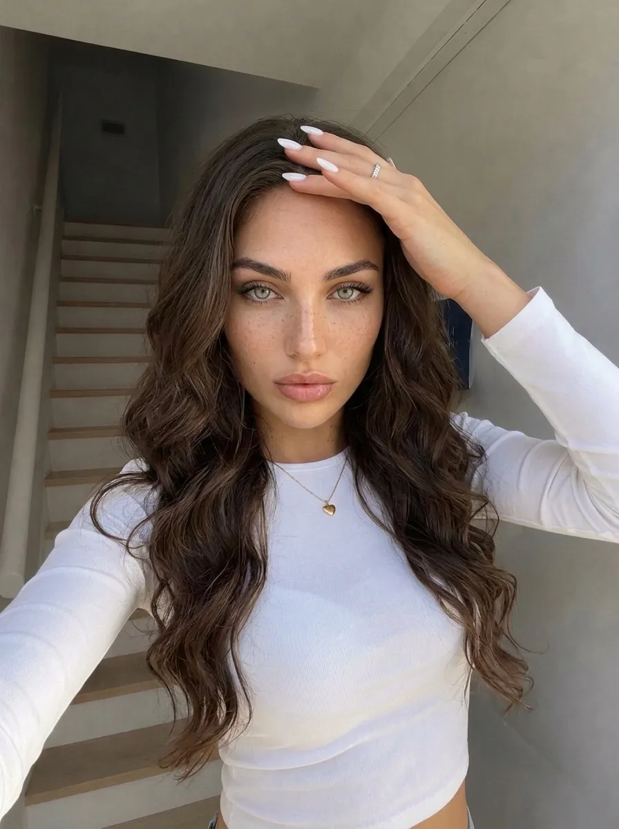 Necklace On A Staircase