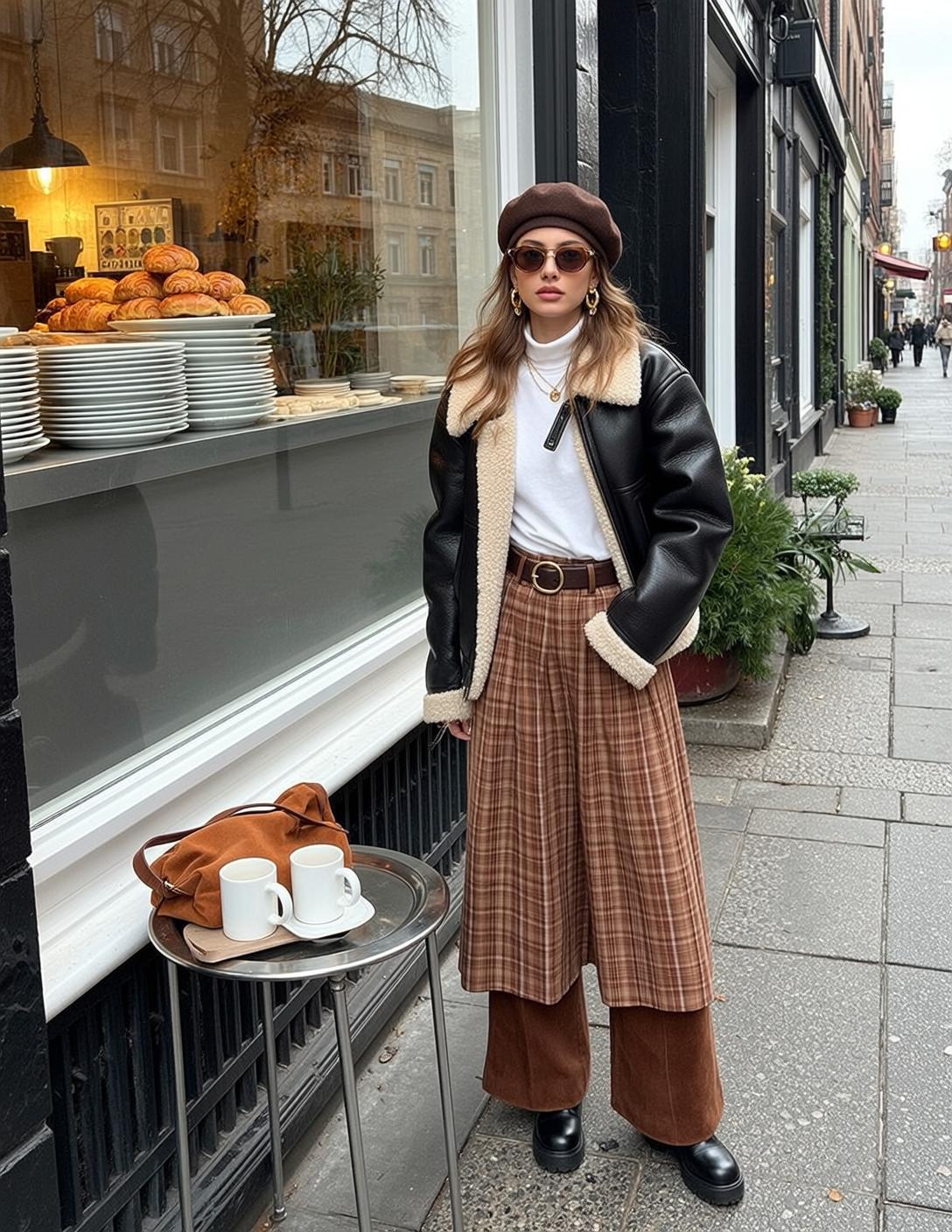 Brown Pants Street Front Cafe