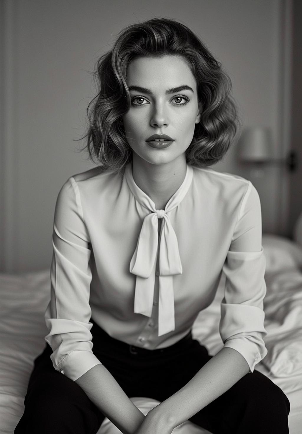 Luxury Young Wavy Brown Bob Fair White