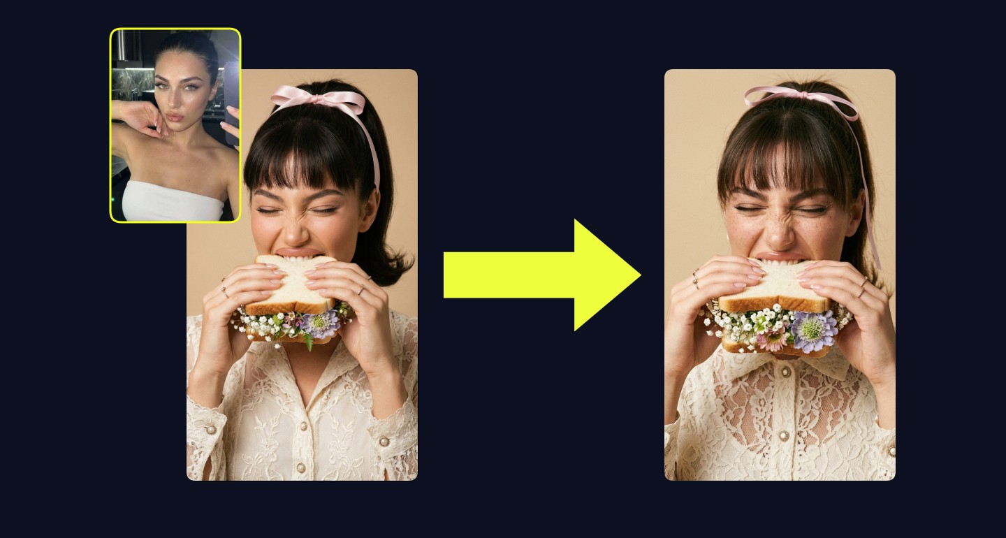 Lily remix walkthrough for Playful Bite Whimsical Flower Sandwich Ivory Lace