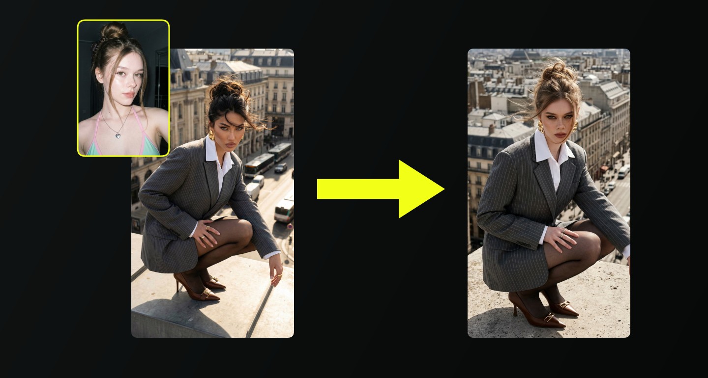 Mila remix walkthrough for Rooftop Fashion Portrait European Cityscape Gold Accents