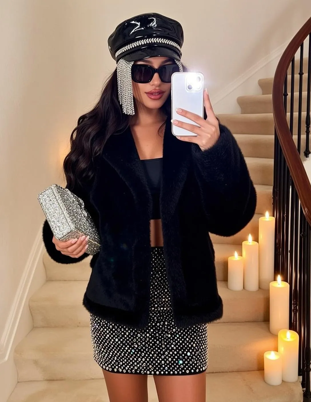 Sunglasses In Indoor Staircase