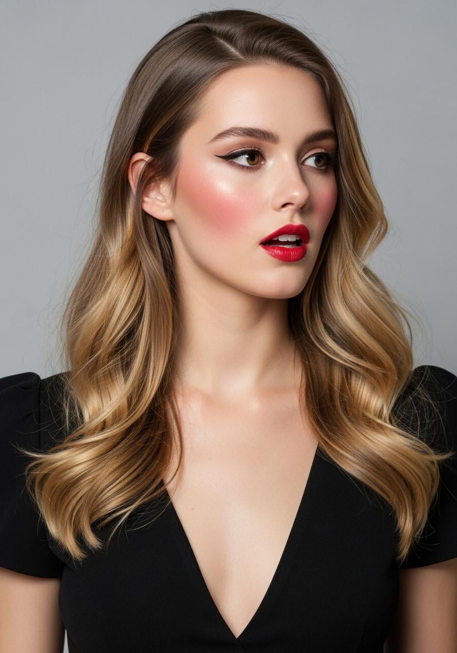 Head And Shoulders Portrait Neutral Gray Backdrop