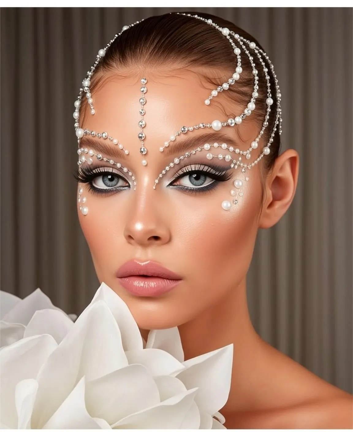 Makeup And Lash Extensions In A Portrait