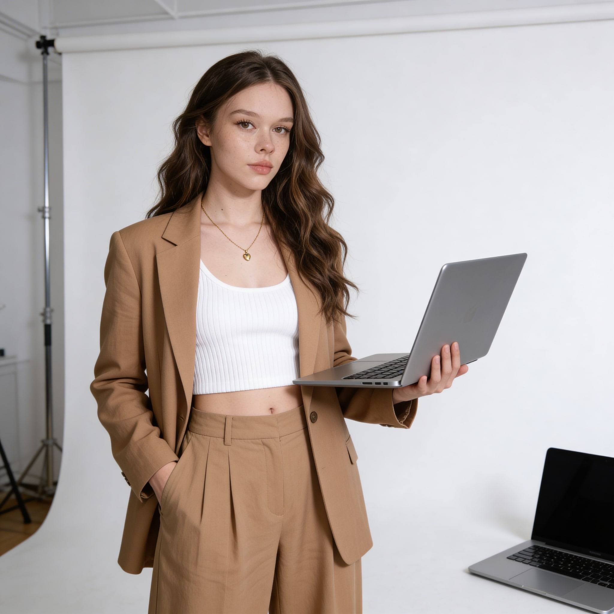 Candid Behind The Scene Professional Portrait