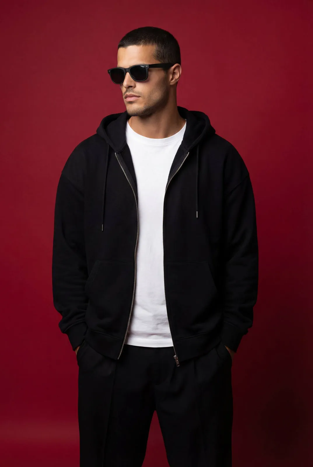 Sunglasses In Fashion Portrait