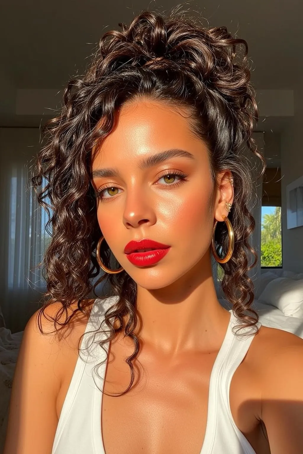Earrings In A Portrait