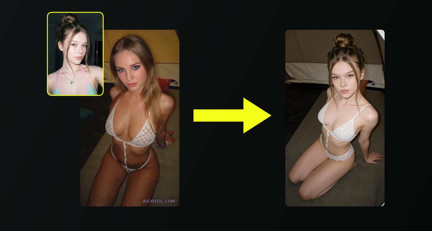 Mila remix walkthrough for Kneeling In Bikini Warm Dim Room