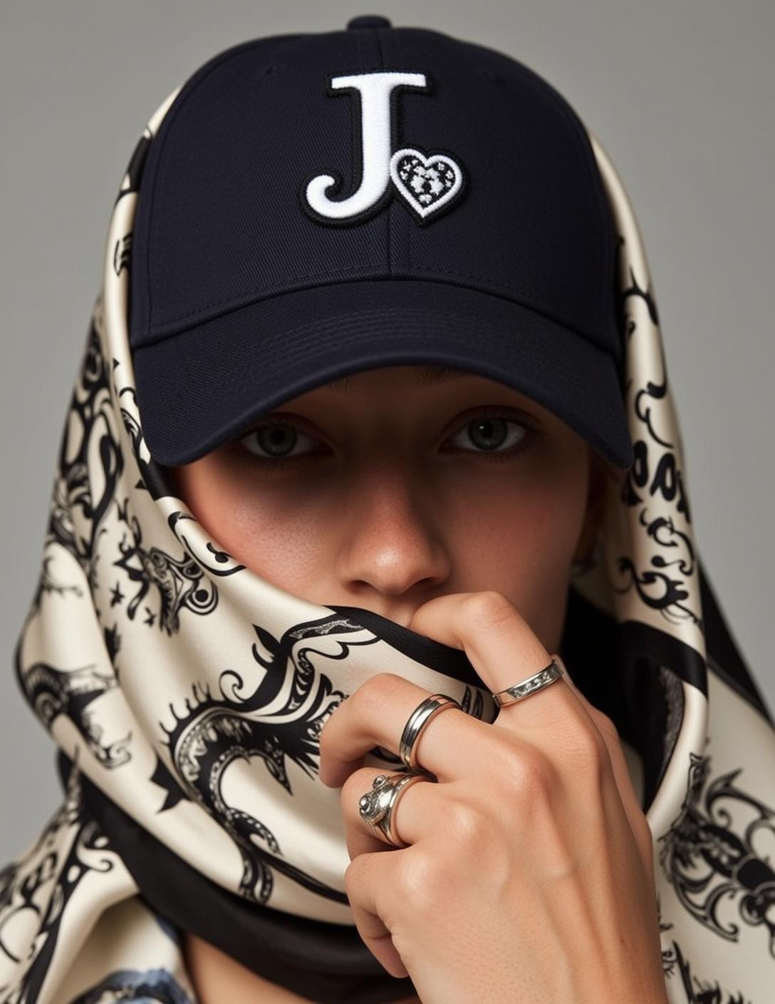 Scarf Covered Studio Fashion