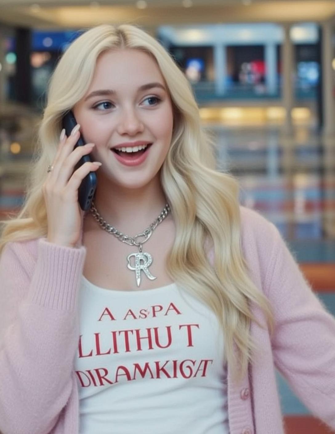 Pink Cardigan Mall Call