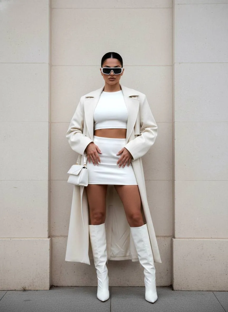 White Sculpted Minimalism