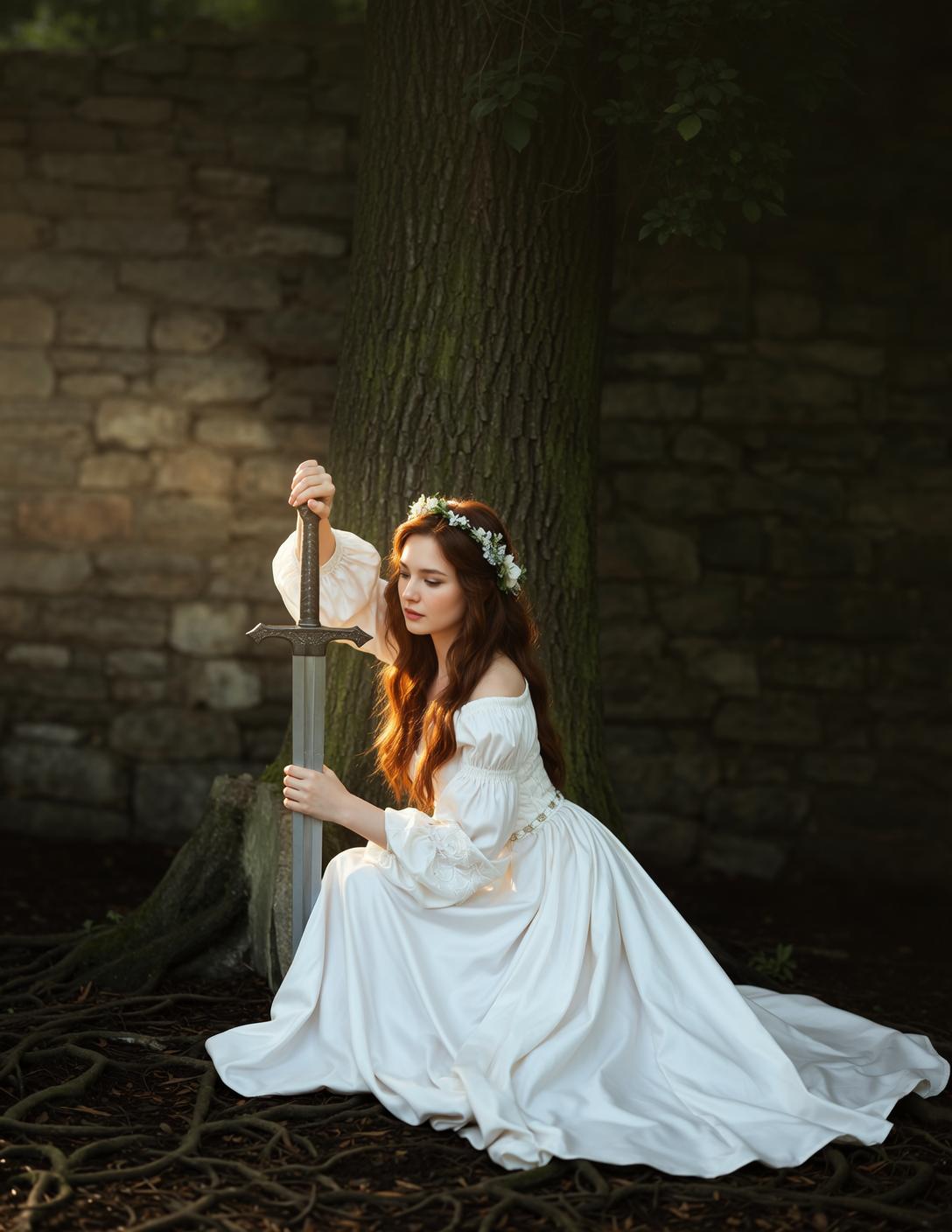 Flower Crown Forest Sword