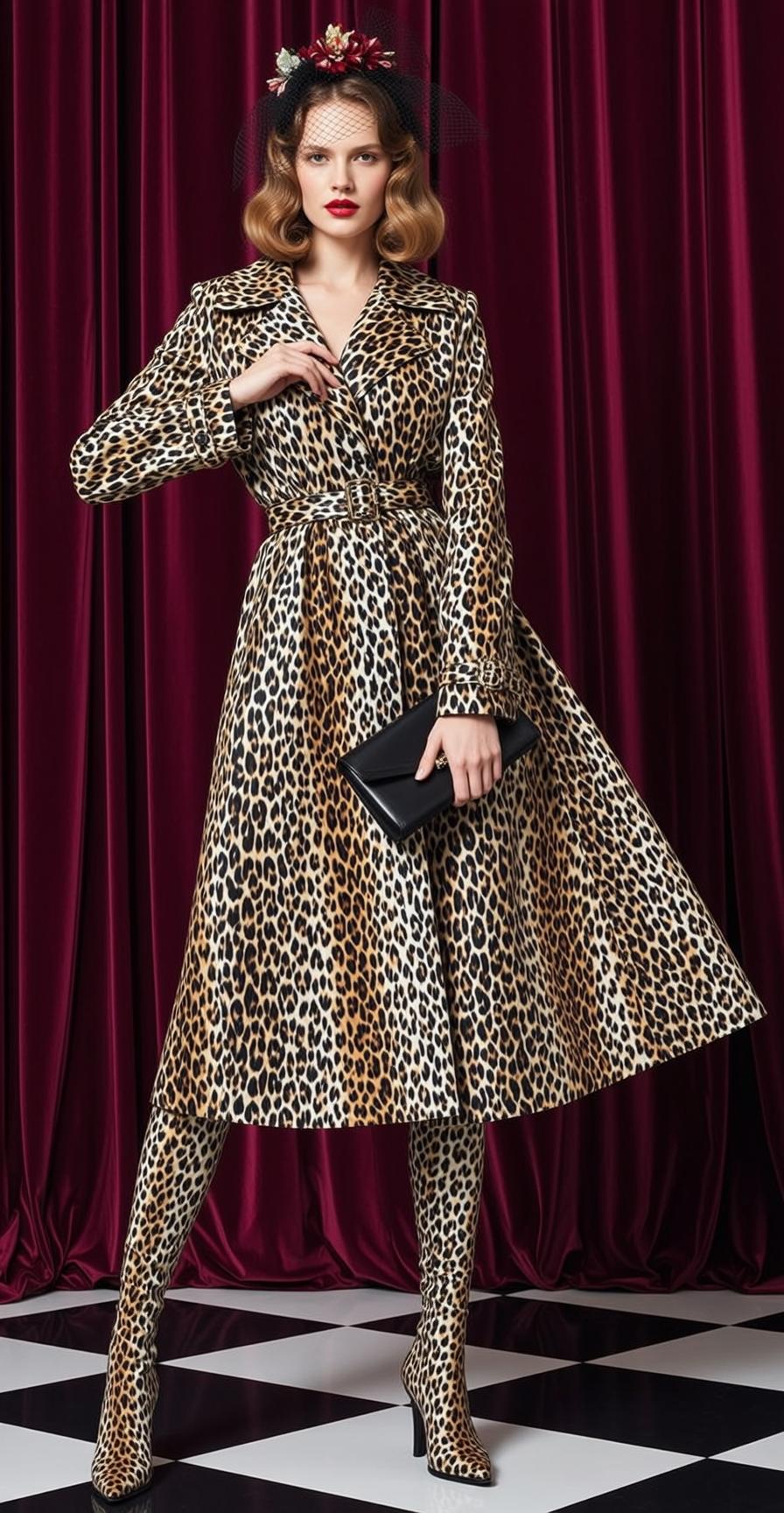 Leopard Print Fashion Studio